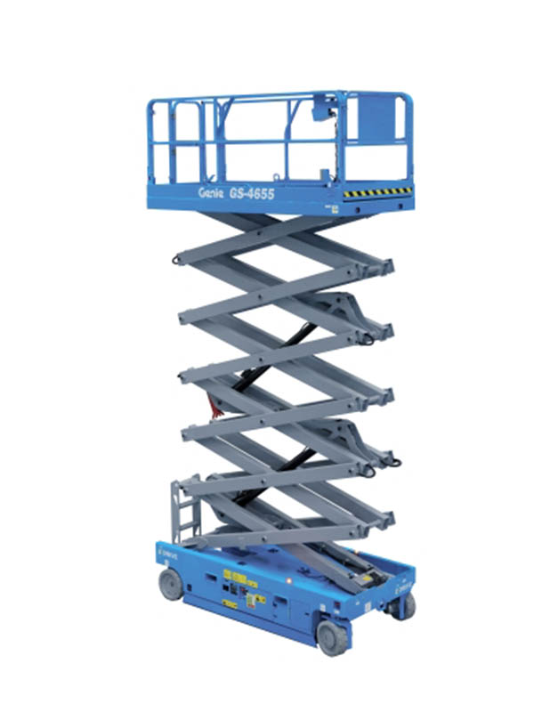Genie GS™-4655 E-Drive lab scissor lift for warehouse work
