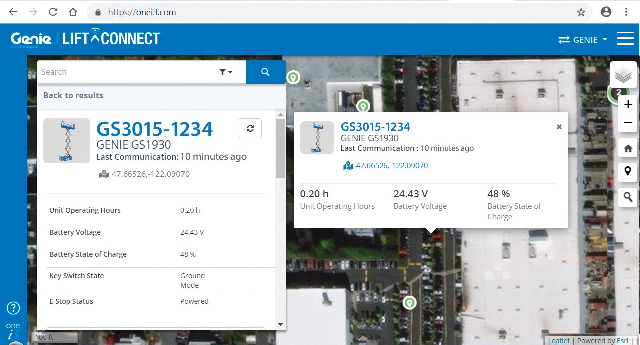 Lift Connect Image on Computer