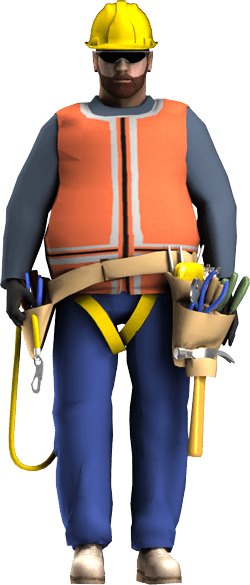 Construction Worker Man, C